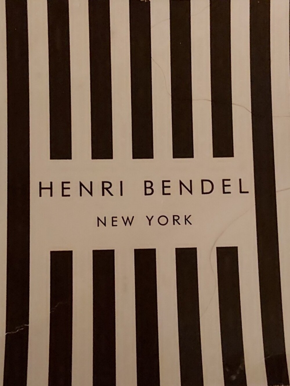 Henri Bendel Black Draped Leaf Headband